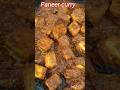 Easy & Spicy Paneer Masala curry - perfect for Roti or Rice #PaneerCurry#Paneer#ytshorts