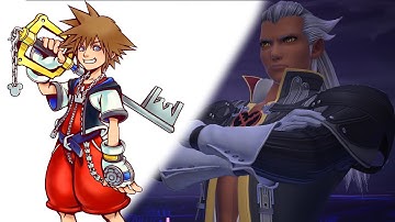 Sora vs Data Ansem | KH1 Sora Playable Mod Showcase | Kingdom Hearts 3 (Critical Mode, No Damage)