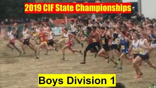Boys division 1 race at the 2019 california interscholastic federation
cross country state championships woodward park in fresno, ca.
results: http://www....