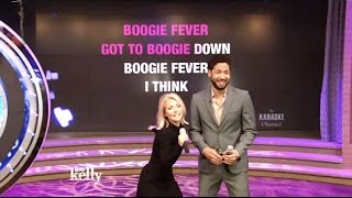 Kelly Ripa & Jussie Smollett Face Off With Karaoke Contest