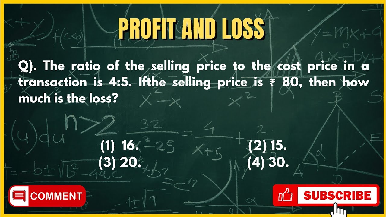 Profit and Loss Tricks | Maths Tricks by Learn Logics - YouTube