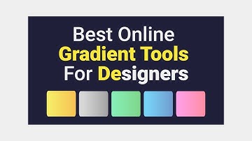 Best gradient tools for designers