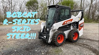 Operating a Bobcat RSeries Skid Steer