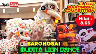 Barongsai MUDITA Lion Dance | CL CUP Barongsai Competition 2025 at mal ciputra jakarta