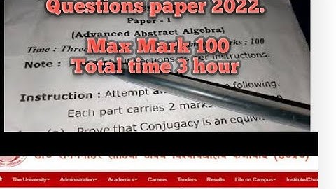 Advanced Real Analysis And Measure Theory. M.sc 1st semester Maths paper 2022#maths #viral #teach