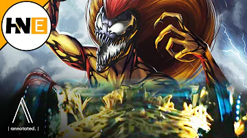 Who is the yellow symbiote in Venom 1