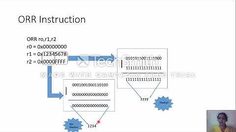ARM7 logical instructions