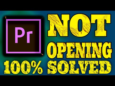 Adobe Premiere Pro Not Opening Problem Solution 💯| How to Fix it Easy Wa...