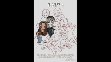 Comment your roblox username and the number of pose you want【crystxla】#art #ibispaintx #roblox