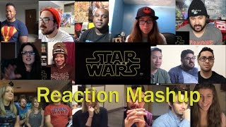 Star Wars: Episode VII - The Force Awakens International Trailer REACTION MASHUP!!!