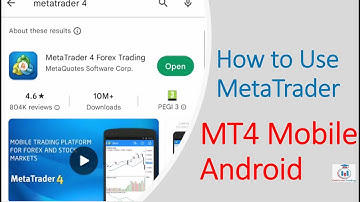 How To Use MetaTrader 4 Mobile Android App (Tutorial For Beginners)
