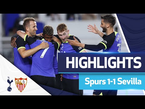 Harry Kane on target as Spurs finish tour in South Korea | HIGHLIGHTS | Spurs 1-1 Sevilla