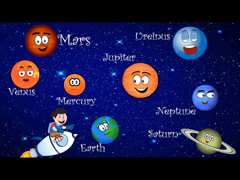 The Planet Song | The Solar System Song with Lyrics | Nursery Rhymes for Kids