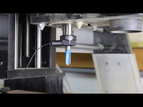 CNC Shark Touch Plate Demo Glass Impressions