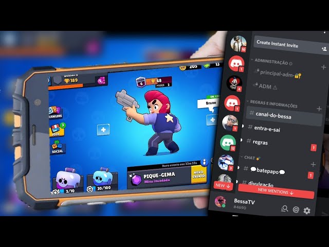 How 2 get the pro Account in Brawl Stars Discord Persian｜TikTok