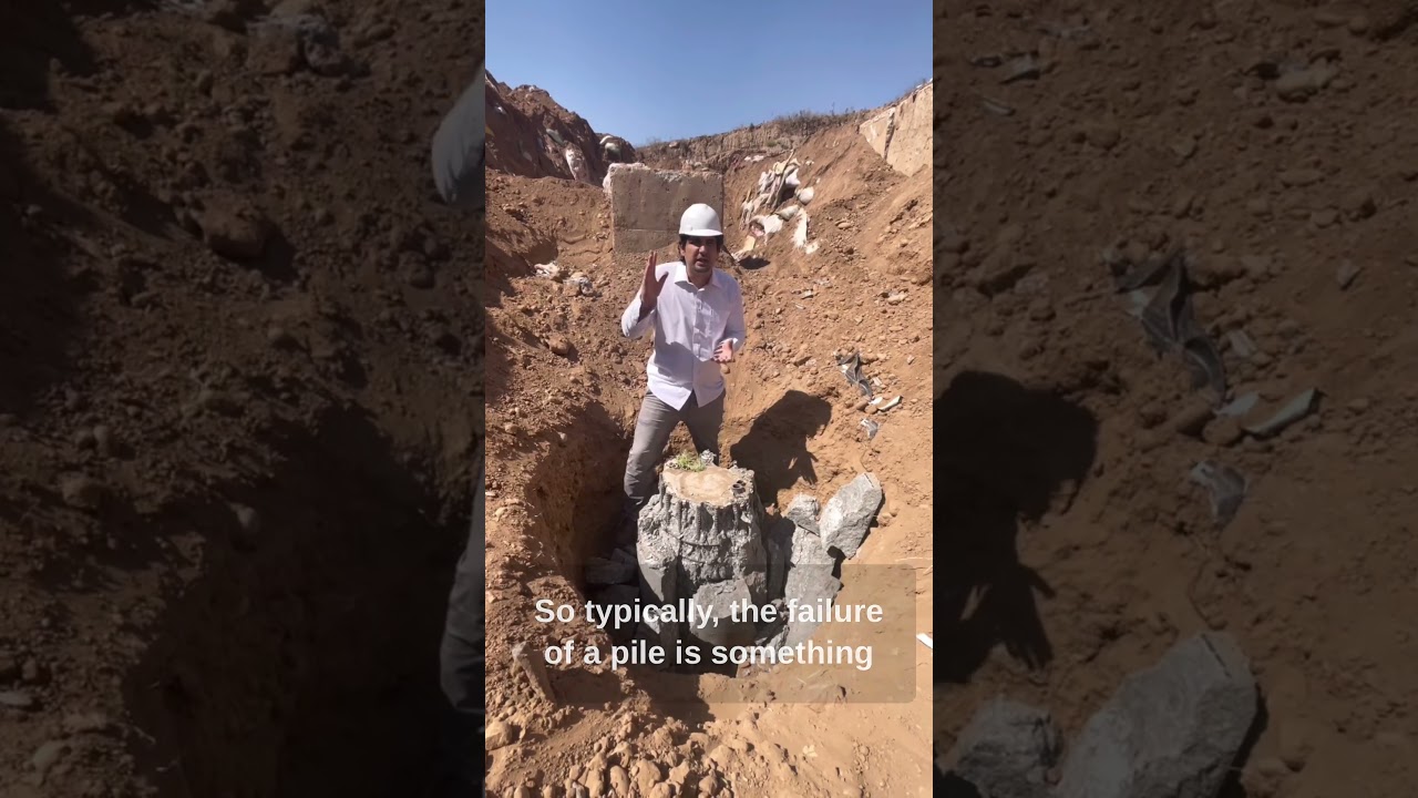 Pile load test ending 