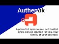 Authentik  open source self hosted authentication system with oidc saml and more