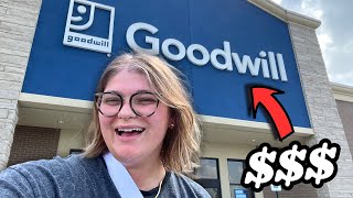 ONE MINUTE IN GOODWILL = ONE FULL CART OF PROFIT!