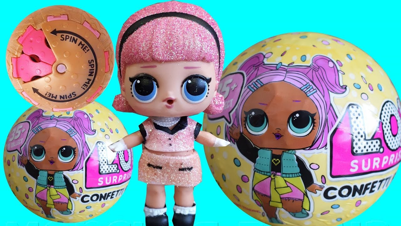 LOL CONFETTI POP GOLDEN BALL ! ЗОЛОТОЙ ШАРИК ЛОЛ КОНФЕТТИ ПОП ! РЕДКАЯ КУКЛА ! РАСПАКОВКА ЛОЛ 3