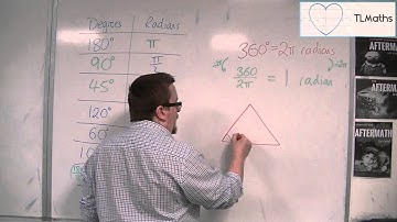 OCR MEI Core 2 2.11 Converting between Degrees and Radians