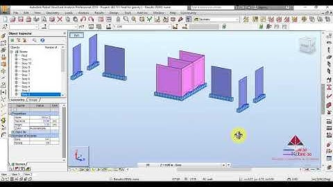 16- Supports & Core walls & check model
