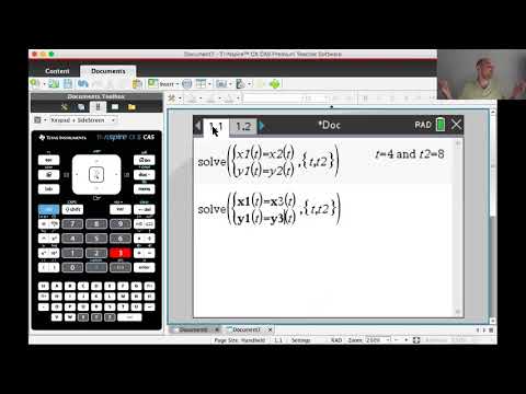 Parametric Practice Problems pg 200, pt 4