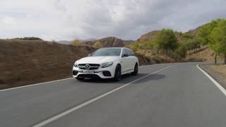 2018 Mercedes-AMG E63 S Wagon driving scenes