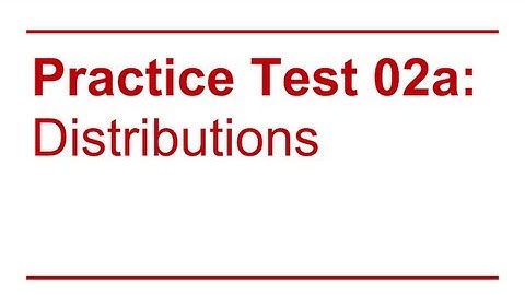 Data Sense 02: Distributions / Review of Quiz 2