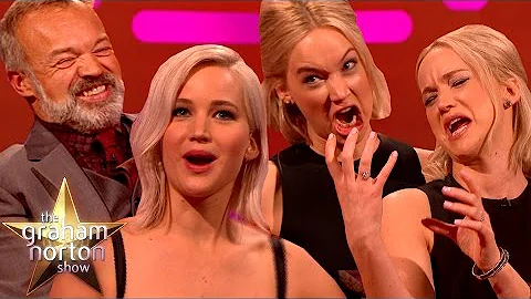 THE HUNGER GRAHAMS | Jennifer Lawrence's Best Mome...