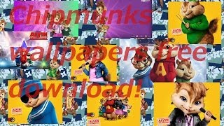 2000 Subscribers special! [FREE DOWNLOAD] Mega Chipmunks Wallpapers Pack!