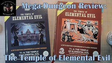 Megadungeon Review: The Temple of Elemental Evil