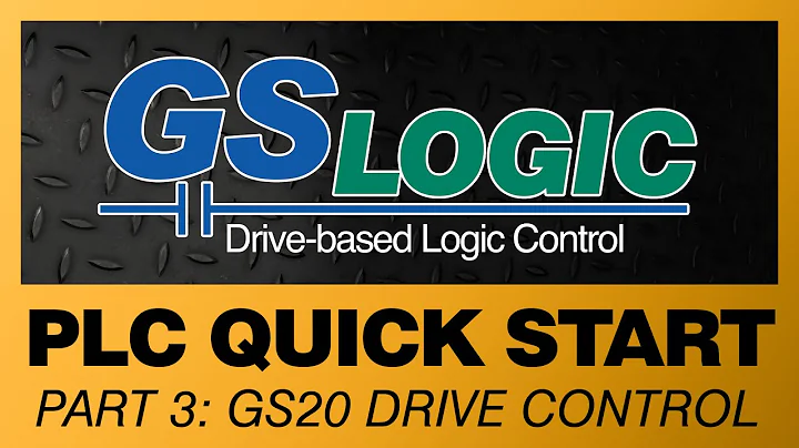 DURApulse GS20(X) VFD: PLC Quick Start Part 3 - Drive Control Example from AutomationDirect