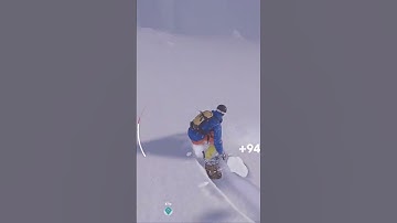Steep snowboarding #youtubeshorts