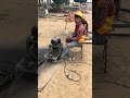 Straightening the Bend Rebar #construction #building #civilengineering #concrete #machinery #rebar