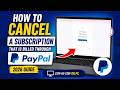 How to Cancel PayPal Subscription or Recurring Automatic Payments - 2026 Guide