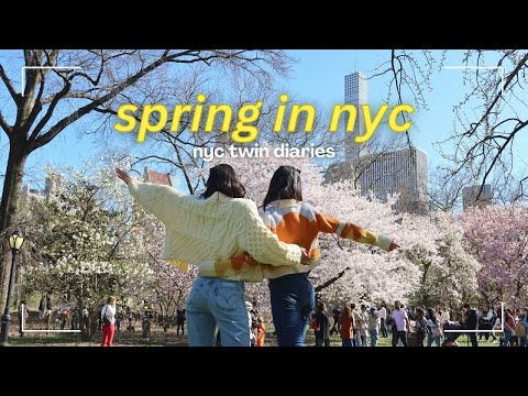 NYC Vlog // Spring in the City: Picnic & Biking at Central Park, Decorating Easter Eggs, Shen Yun