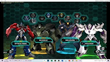 Transformers Prime The Game Wii U Multiplayer Brawl Tournament Part 52