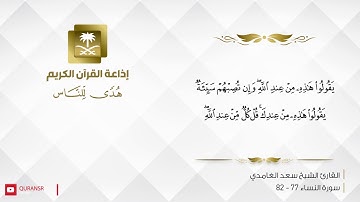 القارئ سعد الغامدي   أينما تكونوا يدرككم الموت