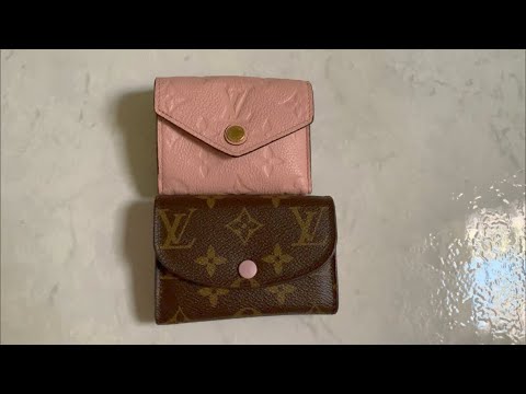 Louis Vuitton Zoe Wallet vs Victorine Wallet, Comparison