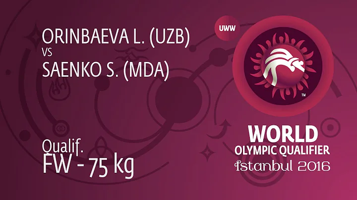 Qual. FW - 75 kg: S. SAENKO (MDA) df. L. ORINBAEVA...