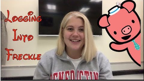 Logging into Freckle