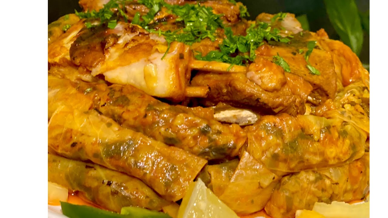 محشي الملفوف الليبي