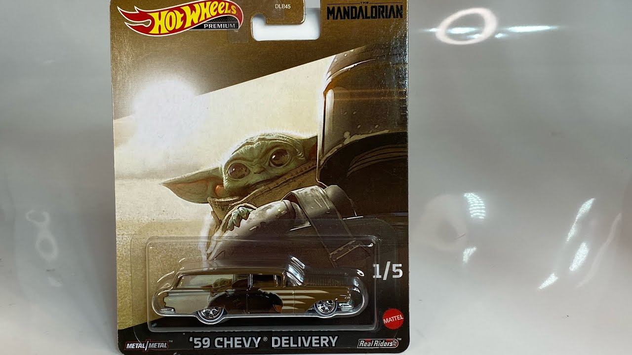 Unboxing'59 Chevy Delivery. Hot Wheels Premium. #diecast #unboxing