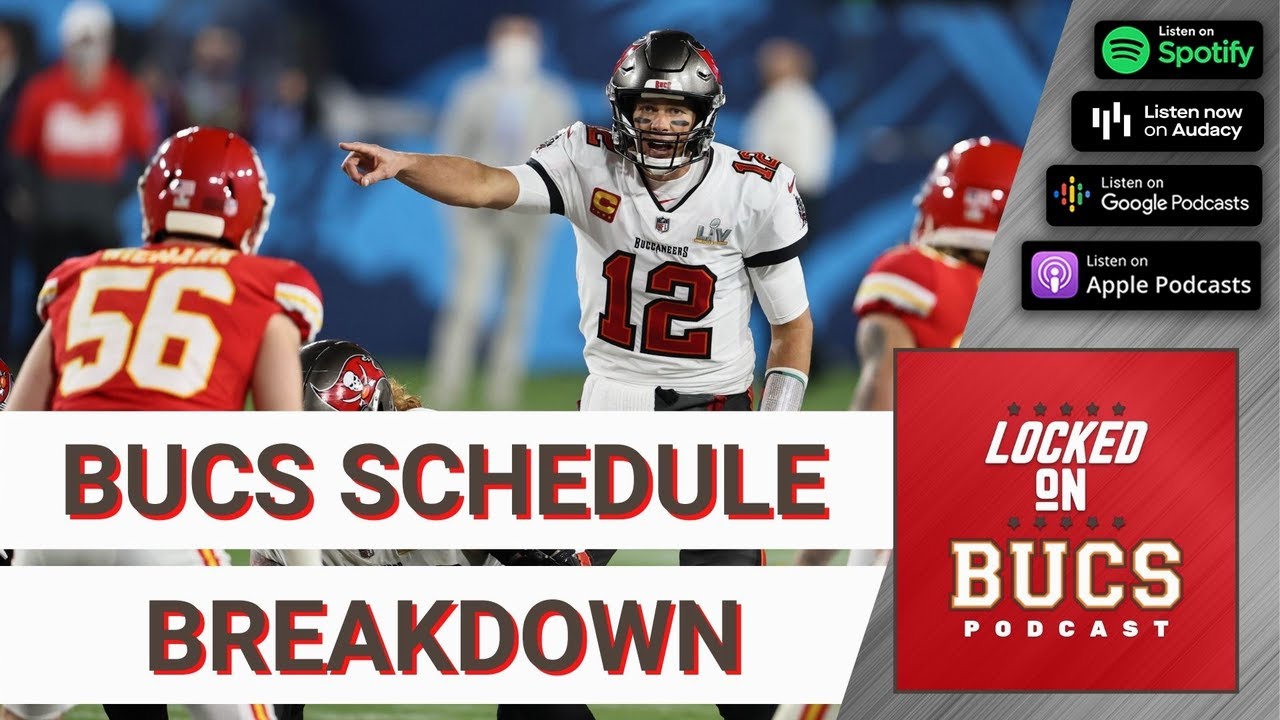 Tampa Bay Buccaneers Full 2021 Schedule, Primetime Games, Match-up  Information and More