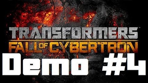 ★ Transformers Fall of Cybertron - Part 4 - Campaign Demo