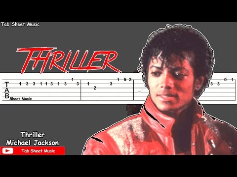 Michael Jackson - Thriller Guitar Tutorial