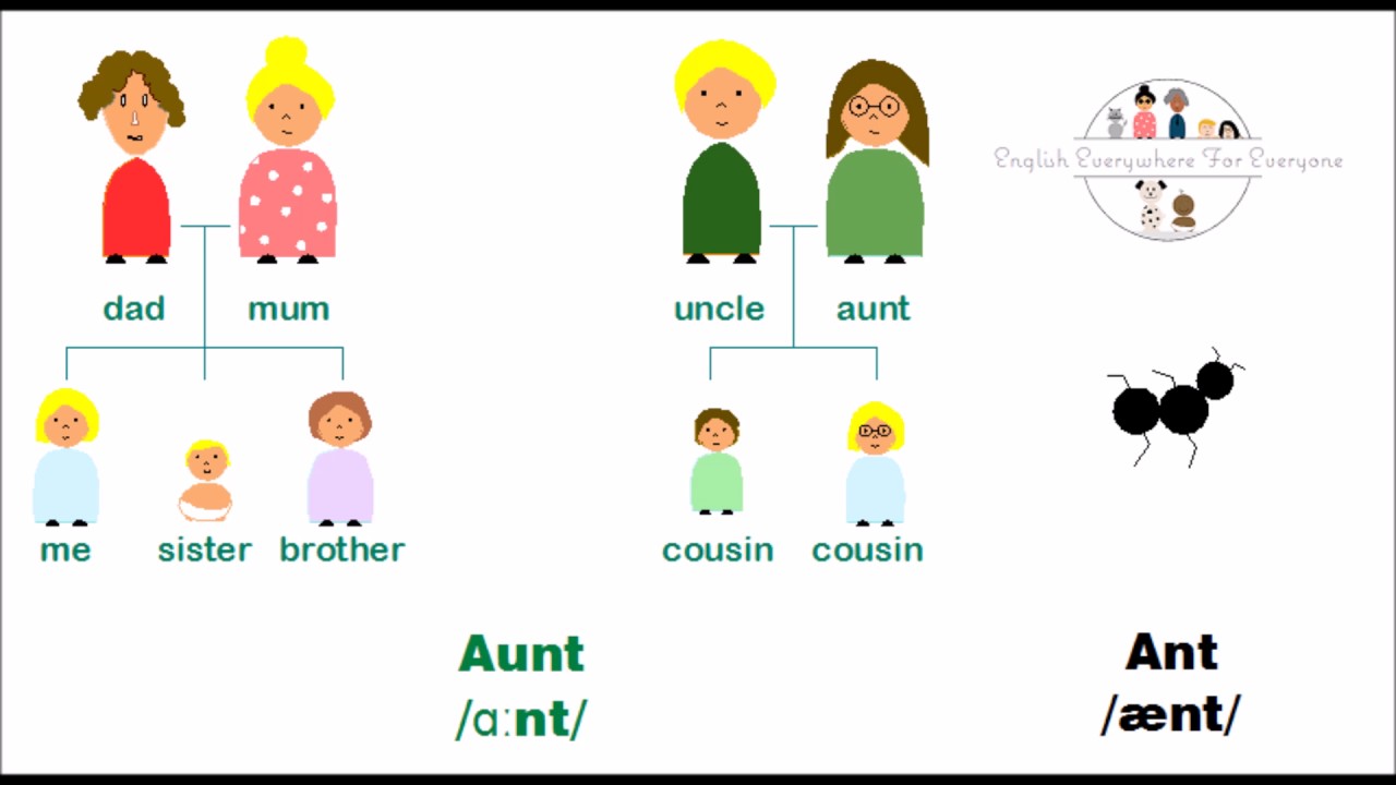 My friends uncle. Картинка Aunt. Aunt картинки для детей. Дядя и тетя на английском. Aunt Uncle картинка.