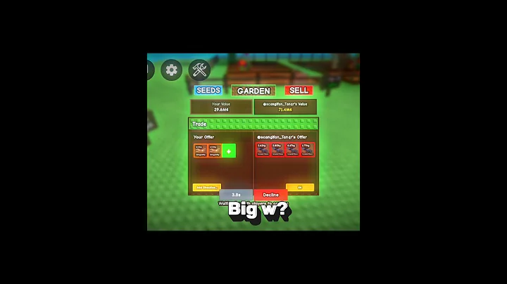 This might be a pro trade for 2 Dragonfly 🤑 Grow A Garden #growagarden #roblox #shorts