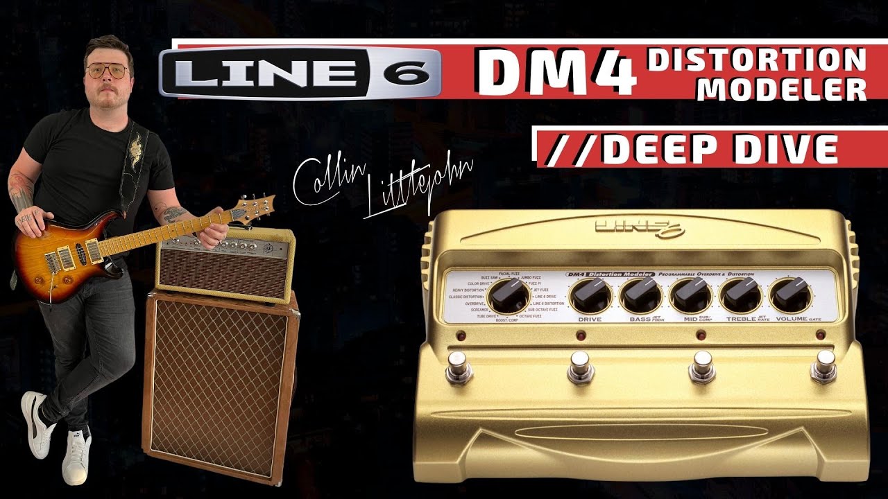 Line 6 DM4 Distortion Modeler // Deep Dive