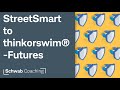 StreetSmart to thinkorswim® Web - Futures | Michael Zarembski & James Boyd | 3-28-24